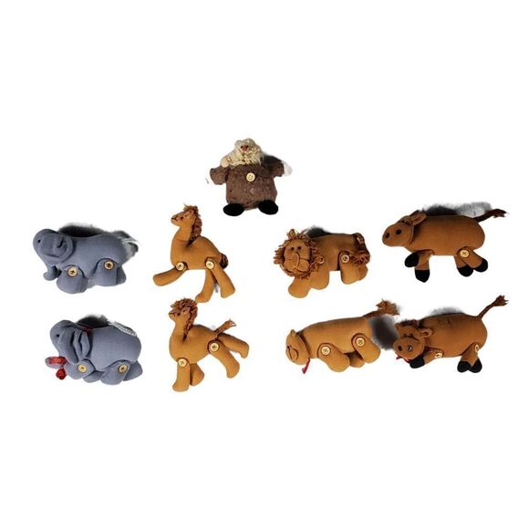 Noah’s Ark Plush w/ 8 Plush Stuffed Animals Noah Playtime Sunday School Bible - Picture 9 of 12